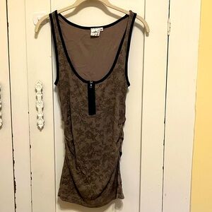 Floral print tank top